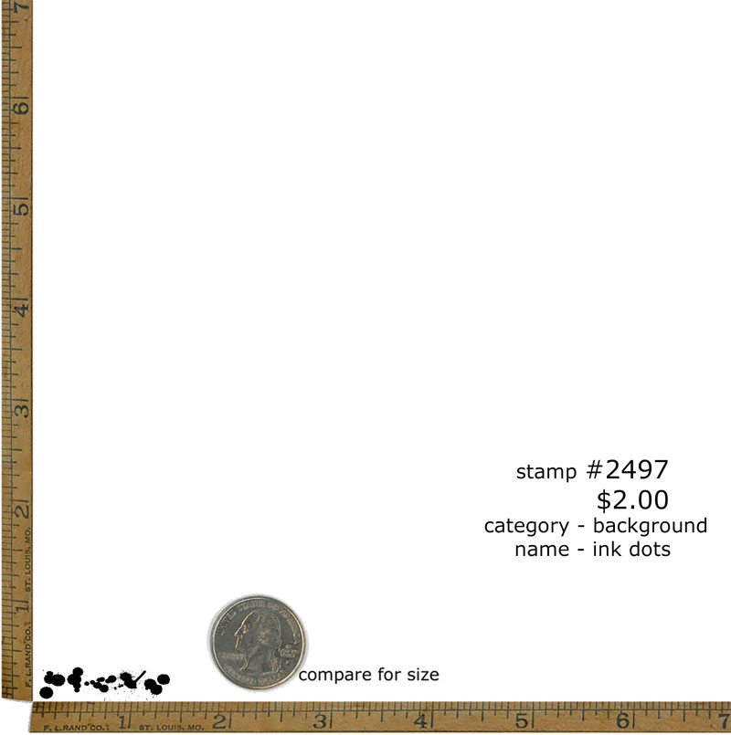 #2497 - Ink Dots - Background